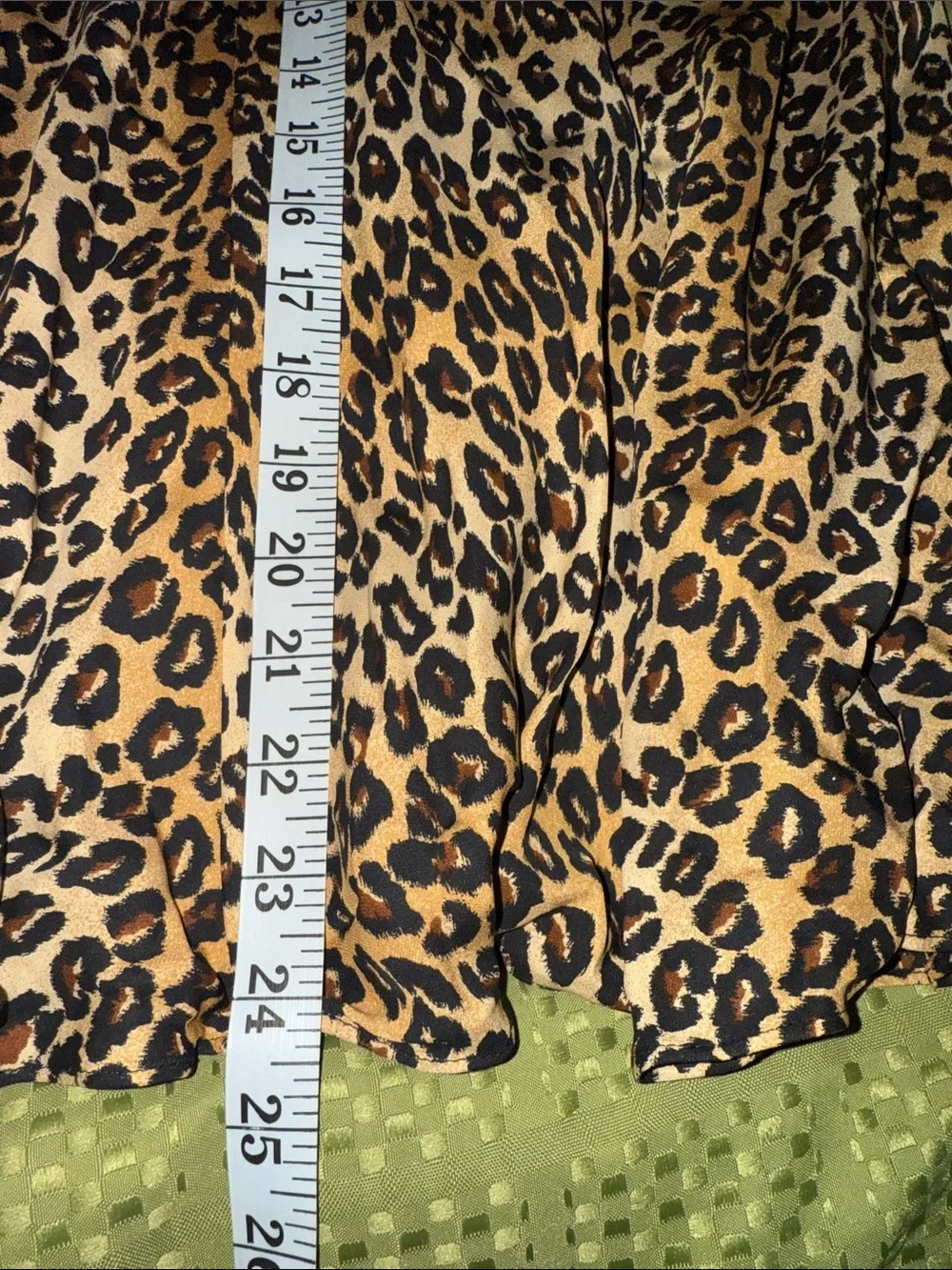 Michael Kors silk NWOT Leopard Print A-Line Women's Skirt - Tan and Black